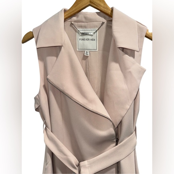 Designer Forever New Blush Blazer Dress size size 2 - Picture 2 of 12